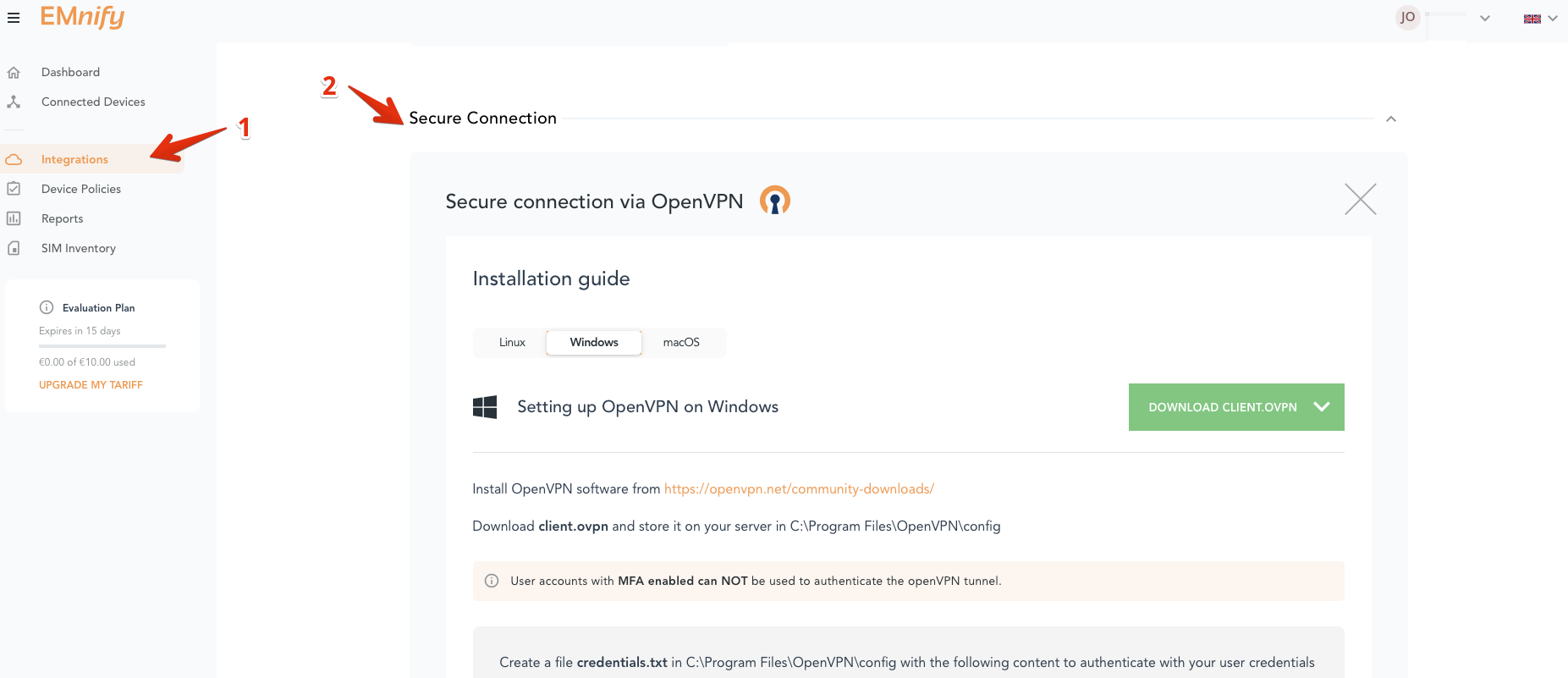 openvpn daemon openvpn daemon